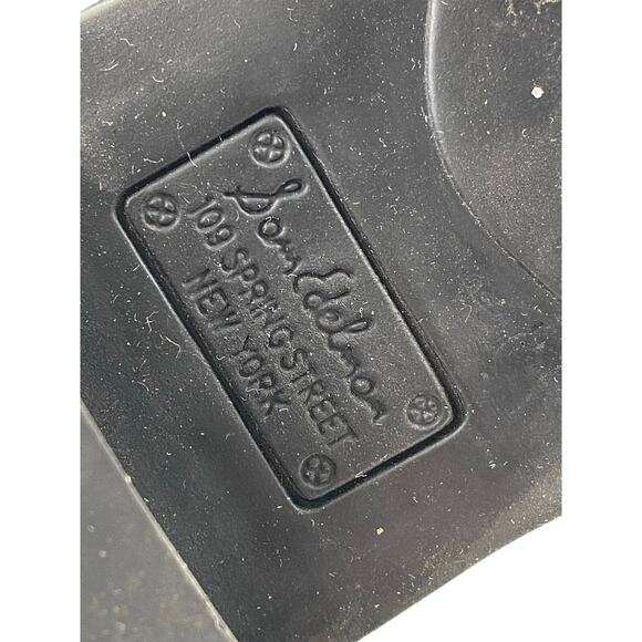 Sam Edelman Women's Black Suede Block Heel Zip Up Round Toe Tall Boots Size 6 - Picture 6 of 7